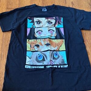 Black Graphic Cat T-Shirt